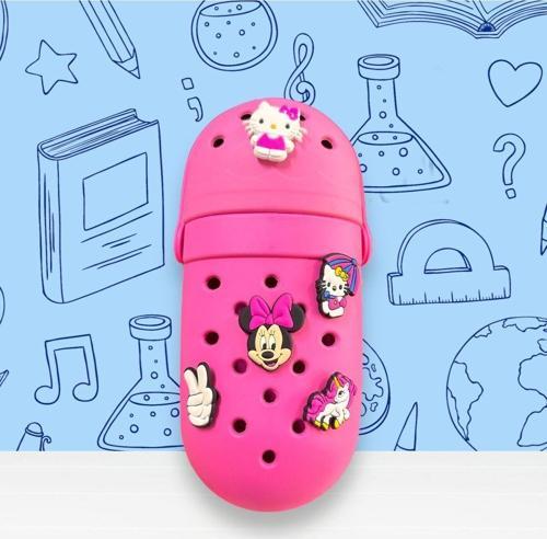 Yumuşak Kauçuk Delikli Terlik Şeklinde Kalem Kutusu