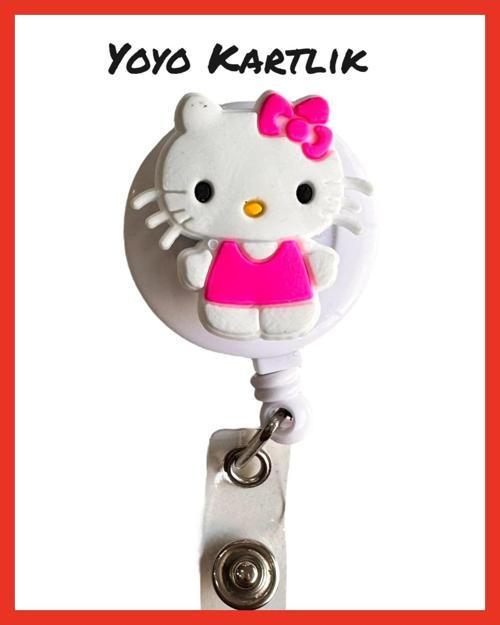 Yoyo Yaka Kartlığı / Kartlık Figürlü Y086 Hello Kitty