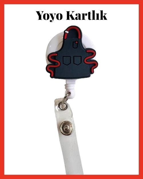 Yoyo Yaka Kartlığı / Kartlık Figürlü Y004 Hastane Konsepti Önlük