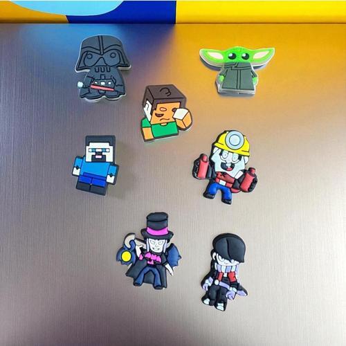 Jibbitz Terlik Süsü Brawl Stars - Minecraft - Star Wars 7 Li Set