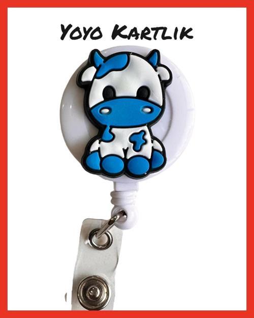 Yoyo Yaka Kartlığı / Kartlık Figürlü Y043 İnek / Cow