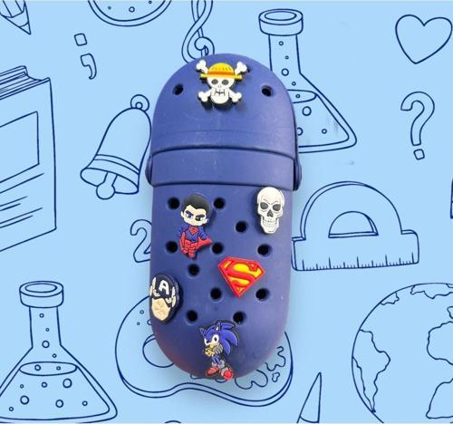 Yumuşak Kauçuk Delikli Terlik Şeklinde Kalem Kutusu