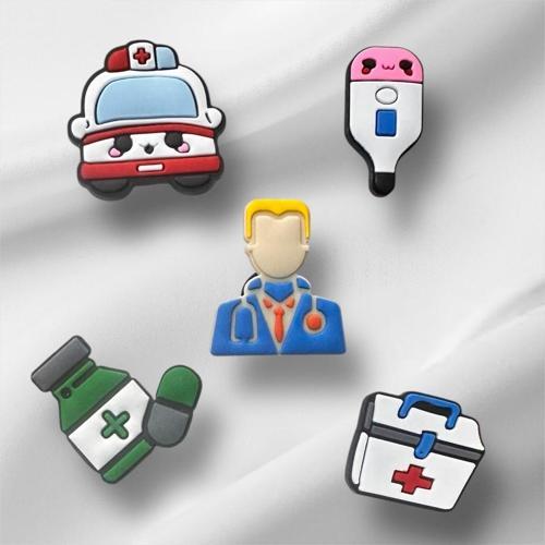 Terlik Süsü Jibbitz Hastane Konsepti 5 Li Set