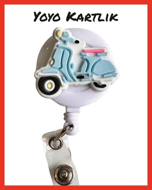 Yoyo Yaka Kartlığı / Kartlık Figürlü Y065 Motorsiklet