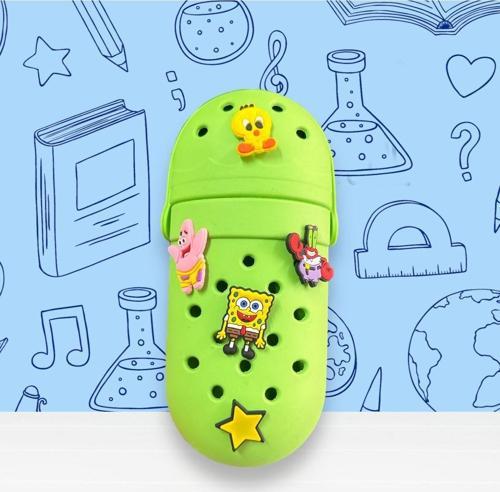 Yumuşak Kauçuk Delikli Terlik Şeklinde Kalem Kutusu