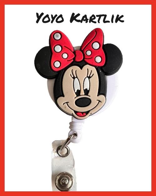 Yoyo Yaka Kartlığı / Kartlık Figürlü Y077 Minnie Mouse