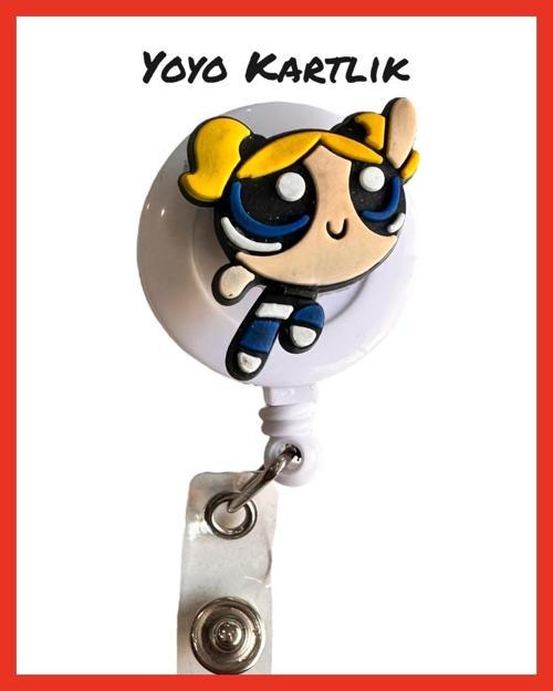 Yoyo Yaka Kartlığı / Kartlık Figürlü Y084 Powerpuff