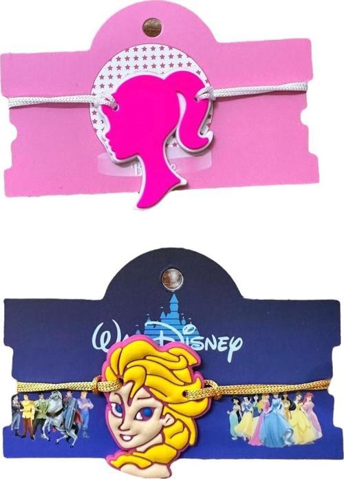 Kartlı Çocuk Bileklik 2 Li Set (Ayarlanabilir Örgü İp)