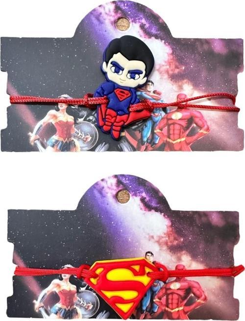 Kartlı Çocuk Bileklik 2 Li Set (Ayarlanabilir Örgü İp)