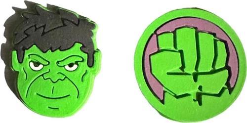 Terlik Uyumlu Süsü Jibbitz Hulk 2 Li Set