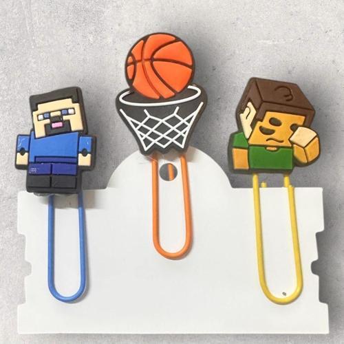 Minecraft Kitap Ayracı / Ataç 3 Lü Set