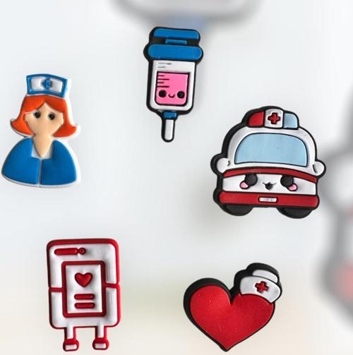 Terlik Süsü Jibbitz Hastane Konsepti 5 Li Set