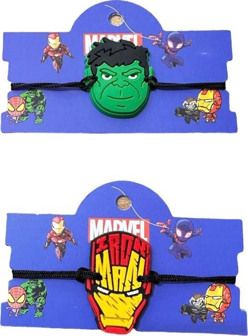 Kartlı Çocuk Bileklik 2 Li Set (Ayarlanabilir Örgü İp)