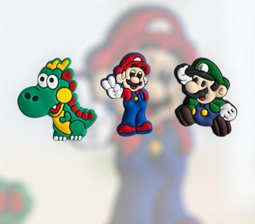 Terlik Süsü Jibbitz Süper Mario 3 Lü Set