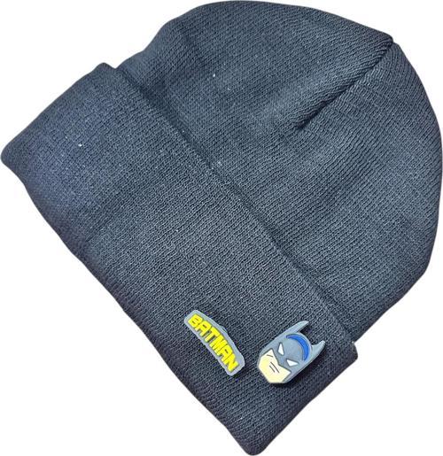 Batman Figürlü Bere Standart Boy Çocuk Yetişkin Uyumlu