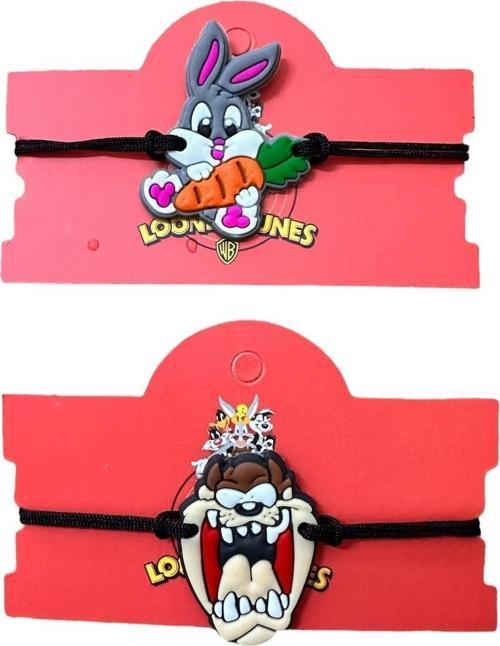 Kartlı Çocuk Bileklik 2 Li Set (Ayarlanabilir Örgü İp)