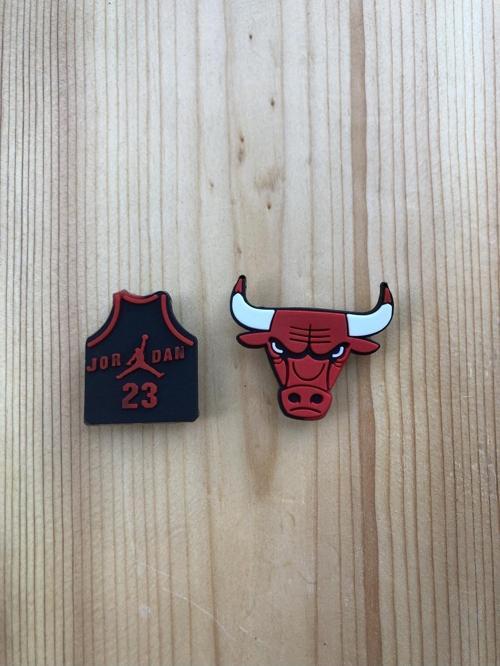 Jibbitz Terlik Süsü Chicago Bulls Air Jordan 2’Li Set