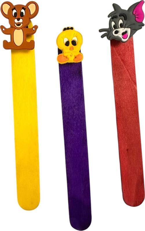 Tom Ve Jerry Tweety Kitap Ayracı 3 Lü Set