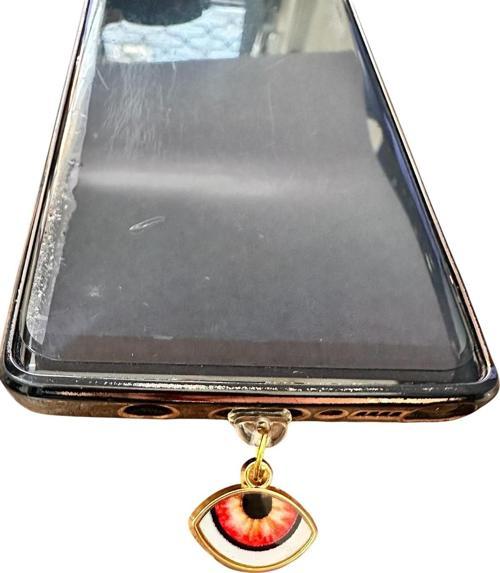 Lightning (Iphone Girişli Şarj Yeri) Telefon Şarj Koruma Aksesuarı / Tozluk / Toz Tıpası / Charm