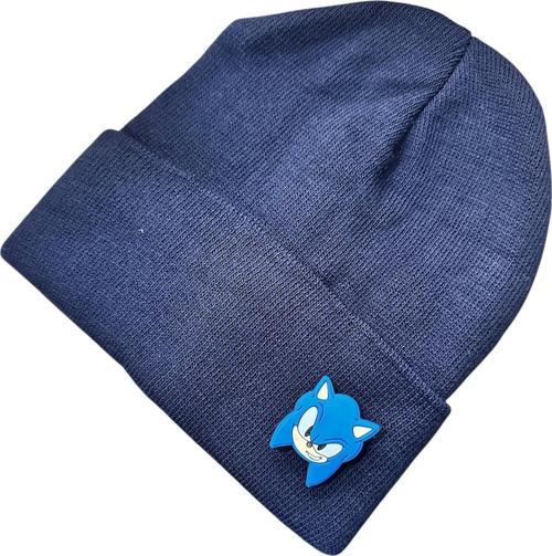 Sonic Figürlü Bere Standart Boy Çocuk Yetişkin Uyumlu