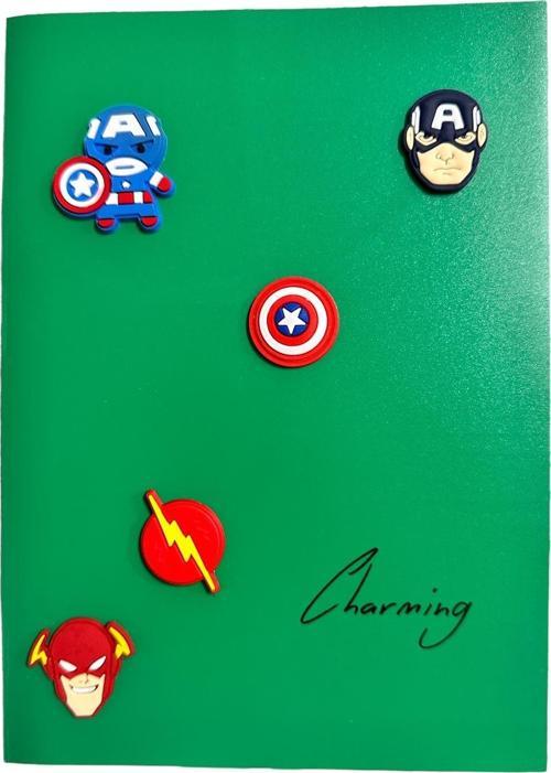 3D Sticker / Etiket 5 Li Set Kitap, Defter, Telefon İçin Çift Taraflı Banlı İz Yapmaz