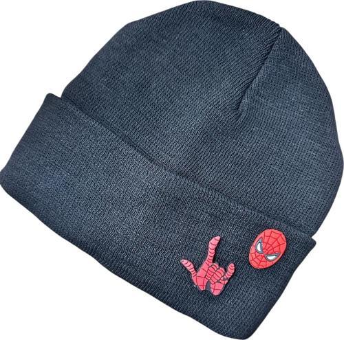 Örümcek Adam Spider Man Figürlü Bere Standart Boy Çocuk Yetişkin Uyumlu