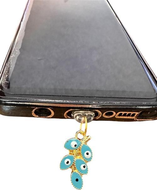 Lightning (Iphone Girişli Şarj Yeri) Telefon Şarj Koruma Aksesuarı / Tozluk / Toz Tıpası / Charm