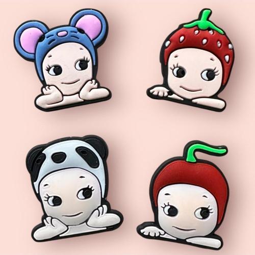 Sonny Angel 4 Lü Set İğneli Rozet