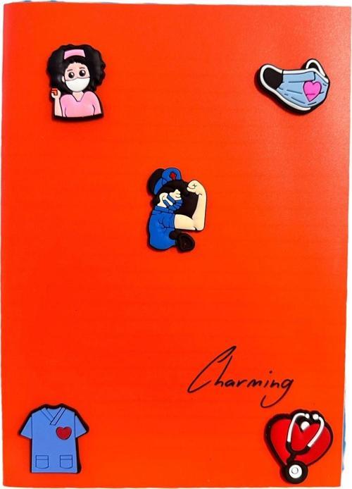 3D Sticker / Etiket 5 Li Set Kitap, Defter, Telefon İçin Çift Taraflı Banlı İz Yapmaz