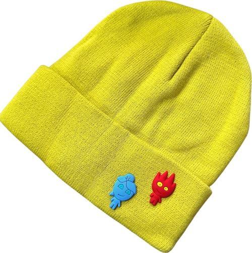 Su Ve Ateş Figürlü Bere Standart Boy Çocuk Yetişkin Uyumlu