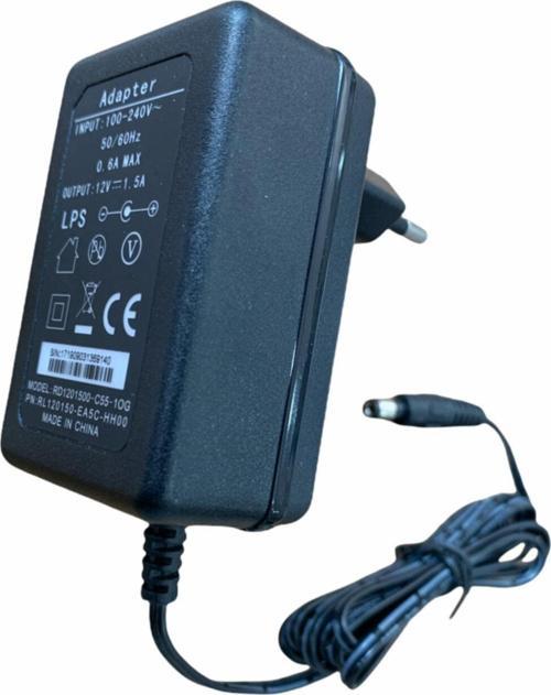 Kaliteli Orjinal 12 Volt 1.5 Amper 12v 1.5a Tivibu Airties Adaptör Kalın Tip