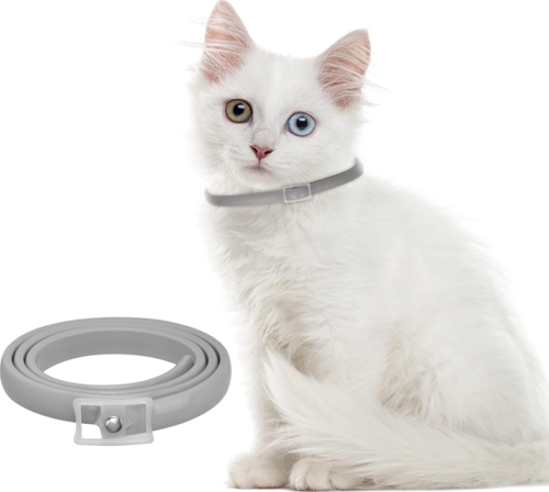 Kedi Pire ve Bit Kovucu Engelleyeci Tasma Boyunluk 38 cm