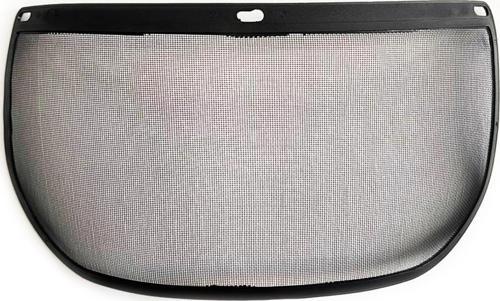 Motorlu Tırpan Yüz Koruma Maskesi Teli Tel Örgü Elekli