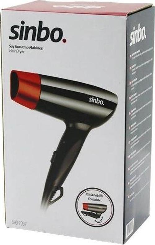 Saç Kurutma - Fön Makinesi Katlanır - Seyahat Tipi 2 Hız Ayarı- Askı Kancası- Yoğunlaştırıcı Shd-709