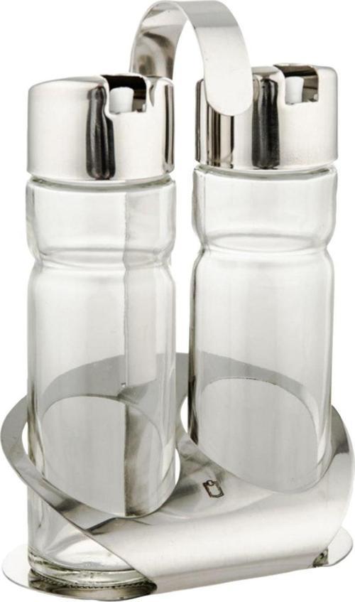 Yağ & Sirke Dispeneri Cam ve Çelik Profesyonel Yağdanlık Sirkelik Ve Tutucu 170 ml
