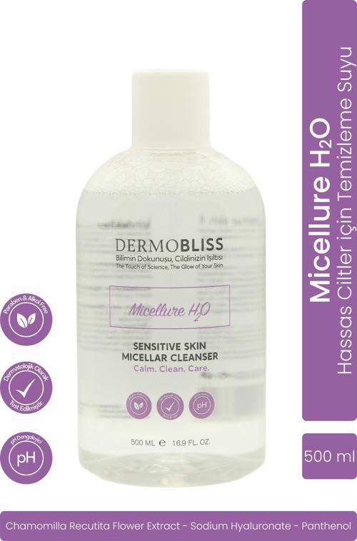 DERMOBLİSS MİCELLURE H2O SENSITIVE SKİN MİCELLAR CLEANSER 500 ML 