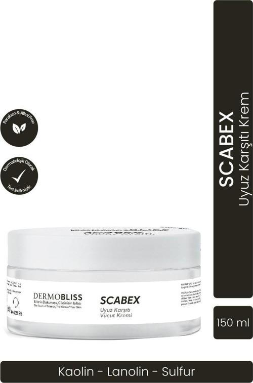 DERMOBLİSS SCABEX UYUZ KARŞITI VUCÜT KREMİ 150 ML