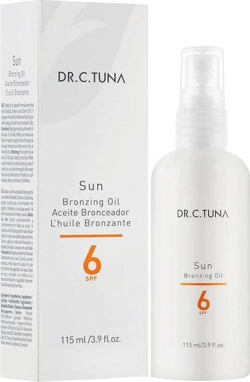 Dr. C. Tuna Sun Serisi Bronzlaştırıcı Yağ spf6 115 ml