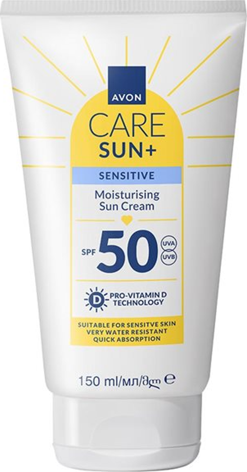 Care Sun+ Sensitive Moisturising Hassas çiltler için Güneş Kremi SPF50 150ml