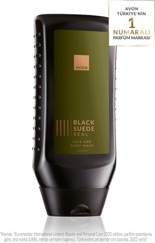 Black Suede Real Saç ve Vücut Şampuanı 250ml