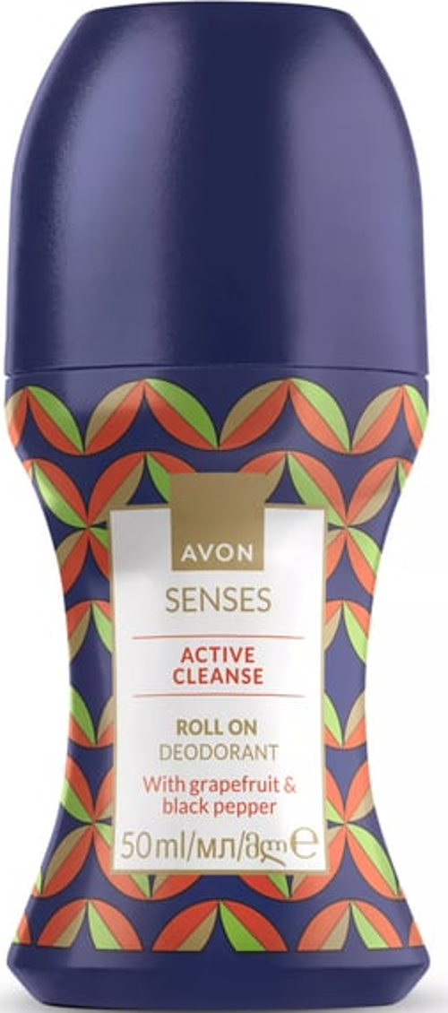 Senses Active Cleanse Roll On Deodorant - 50ml