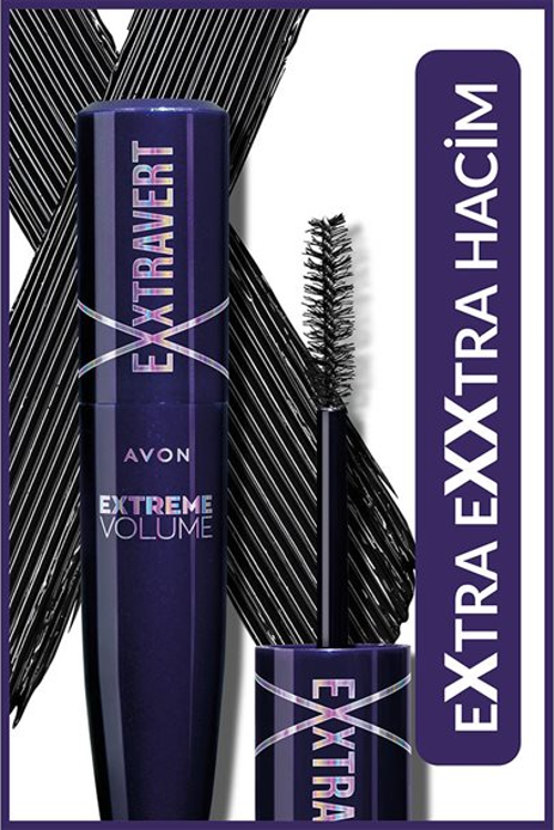 Exxtravert Ekstra Hacim Veren Maskara 9,5ml Blackest Black