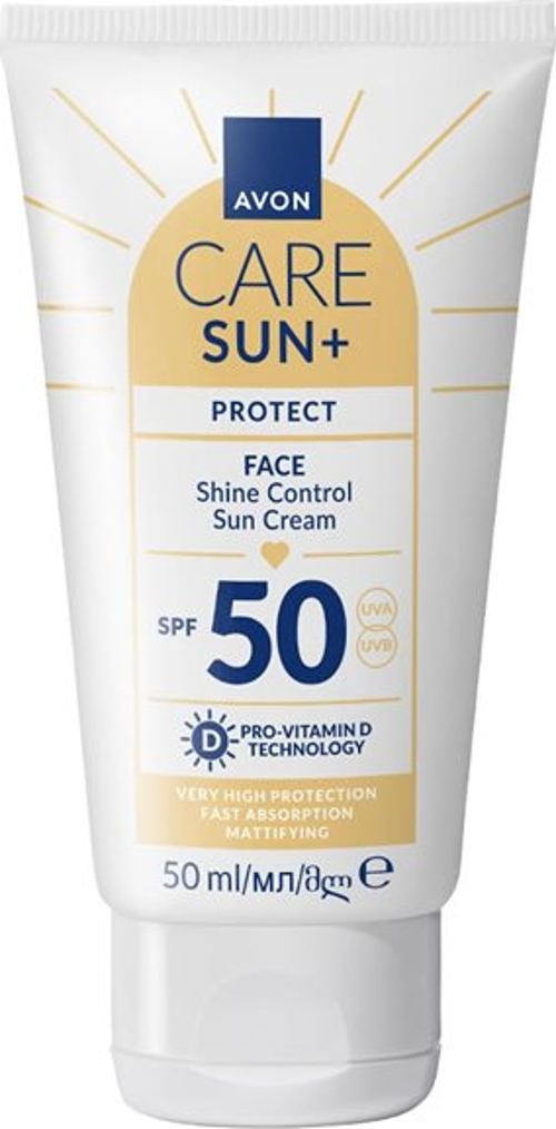 SUN+ PROTECT Yüz İçin Parlaklık Kontrolü Güneş Kremi SPF 50 50ml