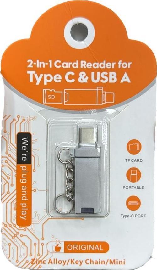 Büro Ev Ofis Cihazları için UsbC-Usb Card Reader