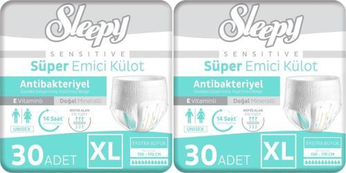 Hasta Bezi Yetişkin Emici Külot XL - Ekstra Büyük - Extra Large 60 Adet (2PK*30)