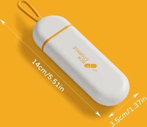 Büro Ev Ofis Kişisel Bakımı için 3HAZNELİ Seyahat Tipi İlaç Saklama Kutusu