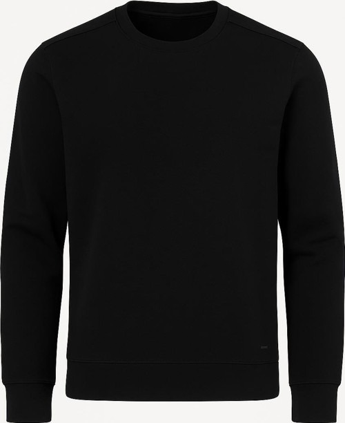 Troy Erkek Slim Fit Uzun Kol Sıfır Yaka Sweatshırt-7442