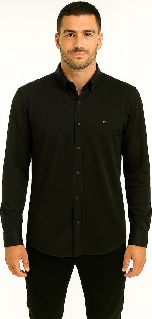 Cafes Uzun Kol Slim Fit Erkek Gömlek - 7433