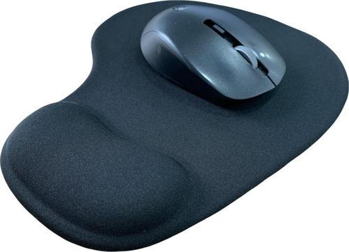 Kaliteli Siyah Ergonomik Jel Bilek Destekli Bileklikli Mouse Pad Ped Maus