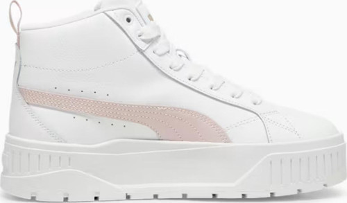 Karmen Iı Mid Animal Fever Deri Kadın Beyaz Sneaker 39745905